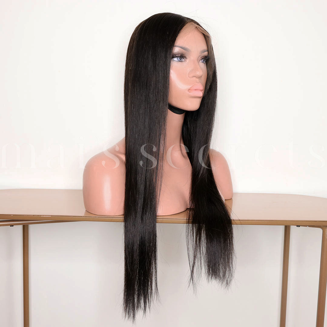 Naomi - Perruque lace frontal cheveux naturels 24 pouces – Mai's Secrets